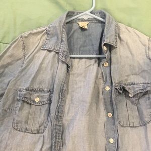 j crew denim shirt